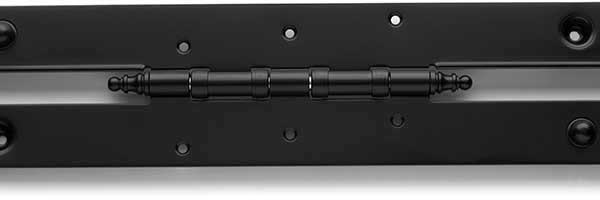 bisagra acabado negra